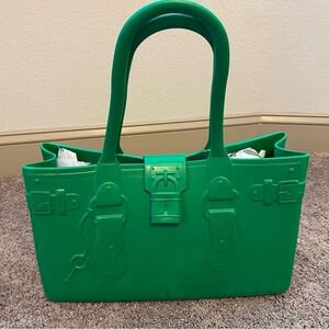 Green Designer Women's Tote Bag